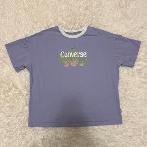 Converse Women's Lavender Graphic Tee